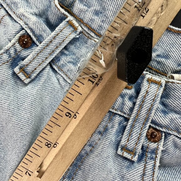 VTG Levi's Jean Men 29x29* 550 Relaxed Straight Light Blue Faded Denim Tag 31x30 - Picture 15 of 16